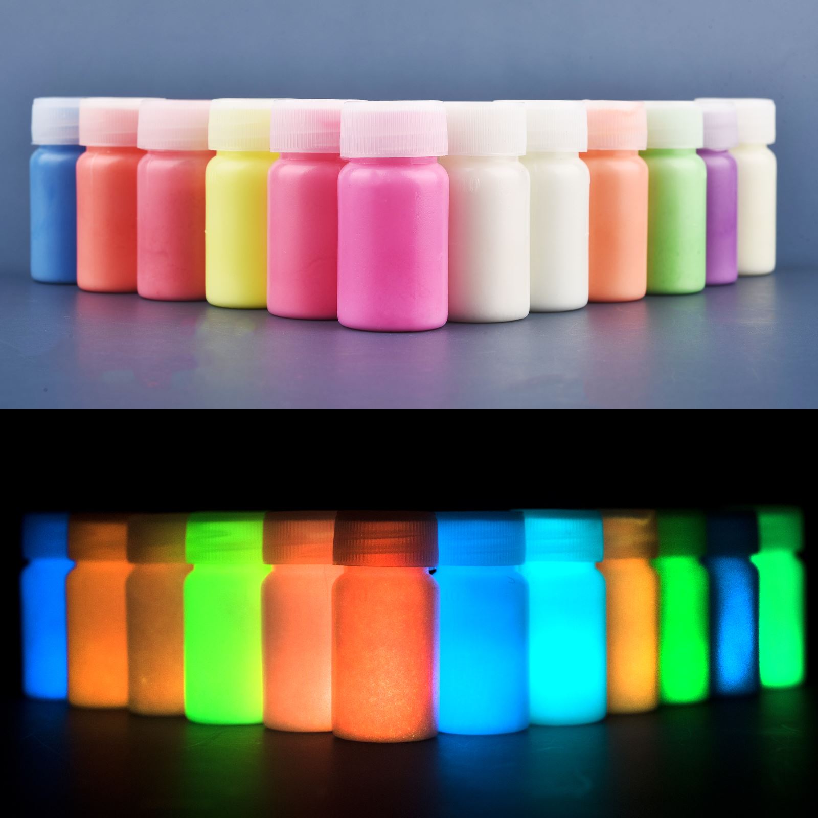 Resin Art Lamp - 야광 글리터 파우더 인 안료, 오래