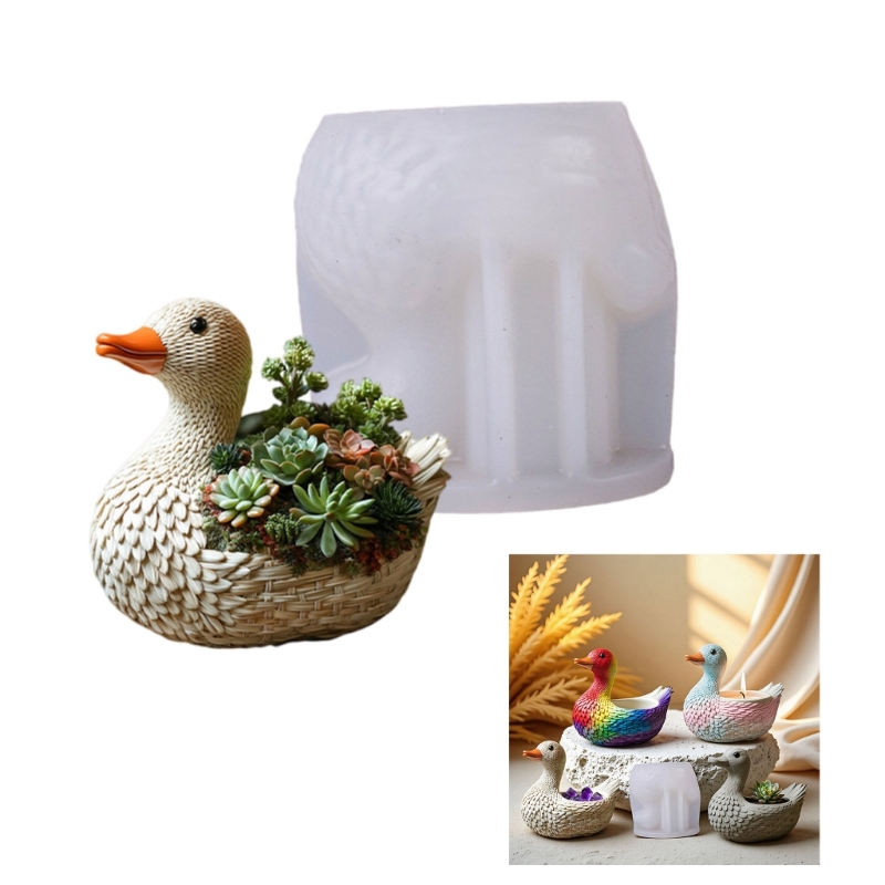 Resin Art Unique Ideas - 재사용 가능한 실리콘 오리 곰팡이 실리콘