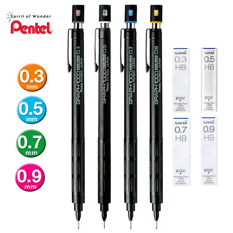 PRO Black 샤프 펜슬용 Pentel PG1000 - Pentel Pen Energel 리뷰 및 가격