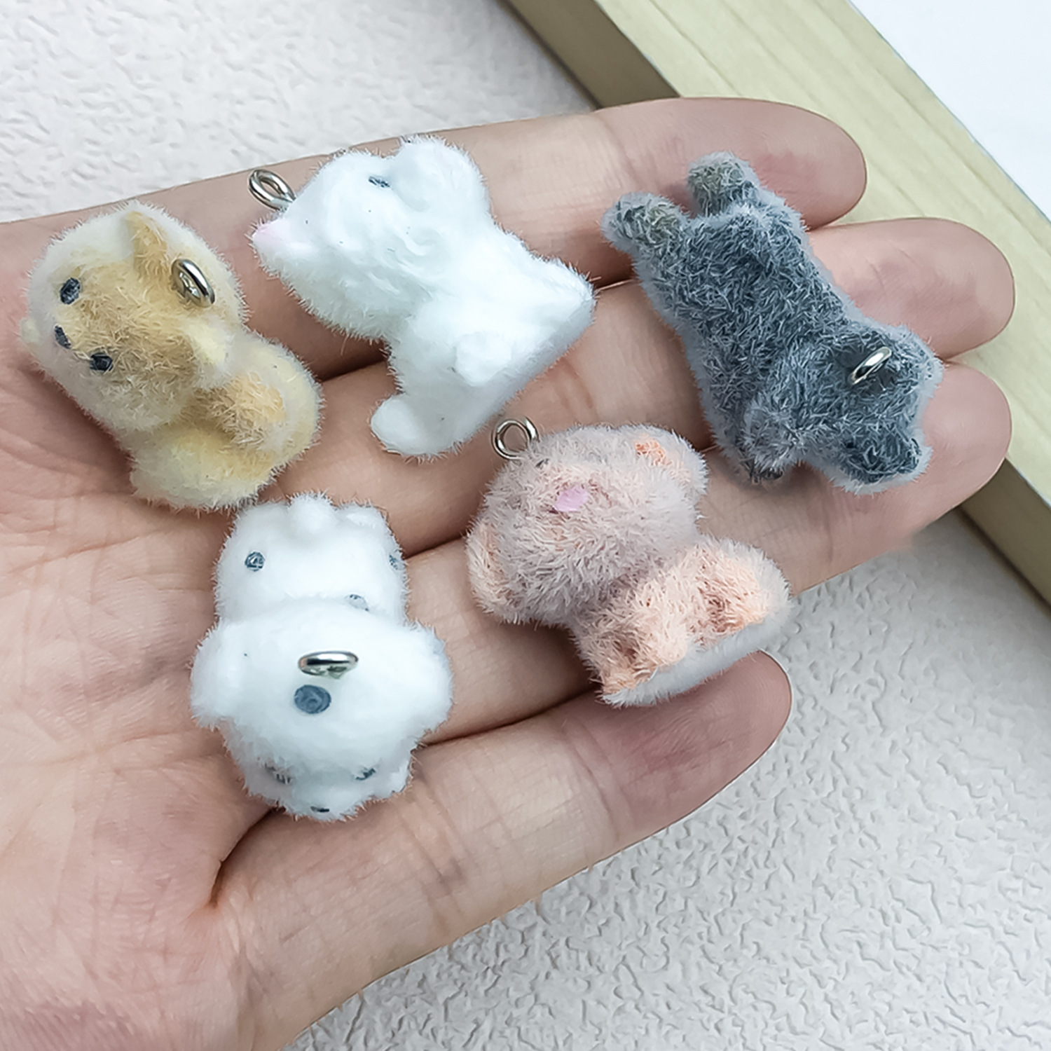 5개&1개 플록드 레진 동물 피규어(강아지, 유니콘 등 - Resin Art Materials 리뷰 및 가격