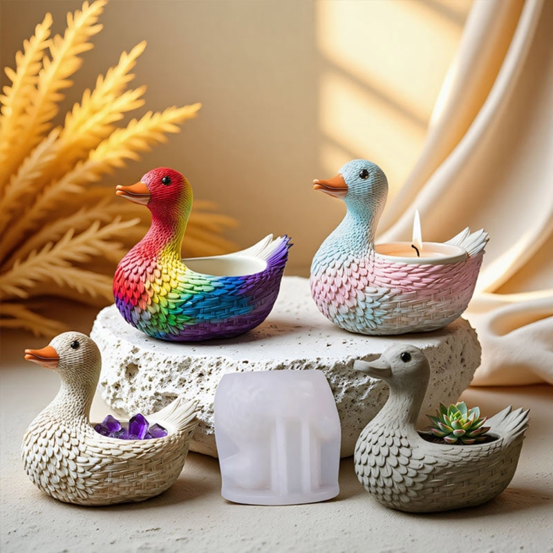 재사용 가능한 실리콘 오리 곰팡이 실리콘 질식 수제 수 - Resin Art Unique Ideas 리뷰 및 가격